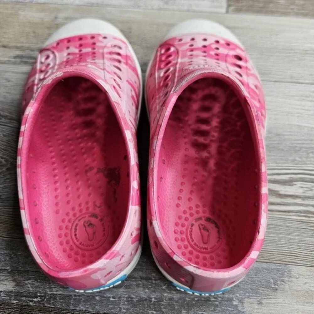 Native Shoes Jefferson Style Sneakers Size C8 pink colorway - Picture 4 of 7